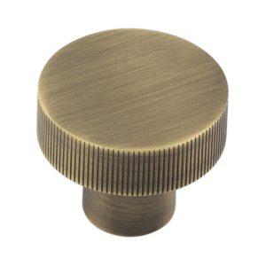Thaxted 30mm Knurled Cupboard Knob  6 Finishes