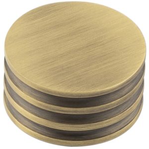 Sturt Grooved 40mm Cupboard Knob * 6 Finishes