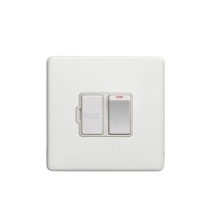 13Amp Switched Fuse Spur Flat Concealed