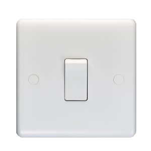 10A Intermediate Switch Enhanced White Plastic