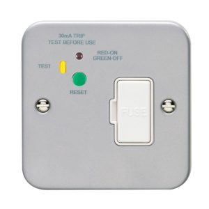 13A Unswitched Fuse Spur Metal Clad