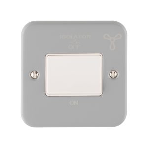 10A Fan Isolator Switch Metal Clad