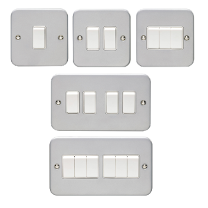 10A 2-Way Switch Metal Clad