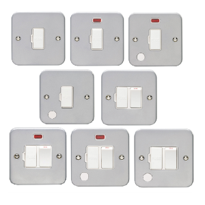 13A Fuse Connection Unit Metal Clad