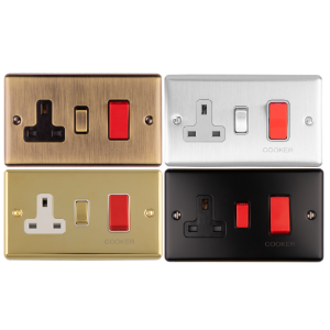 45Amp DP Switch with 13Amp Socket Enhanced Range